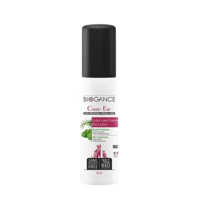 Biogance Clean Ear Lotion des Oreilles Chat