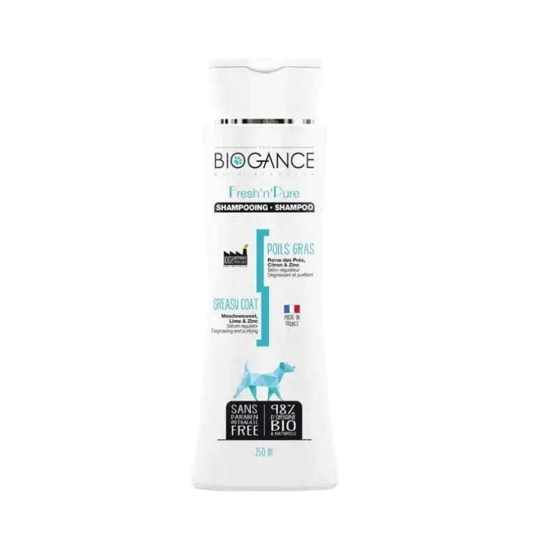 Biogance Fresh'n'Pure Shampoing Chien Poils Gras