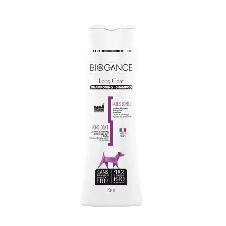 Biogance Long Coat Shampoing Chien Poils Longs