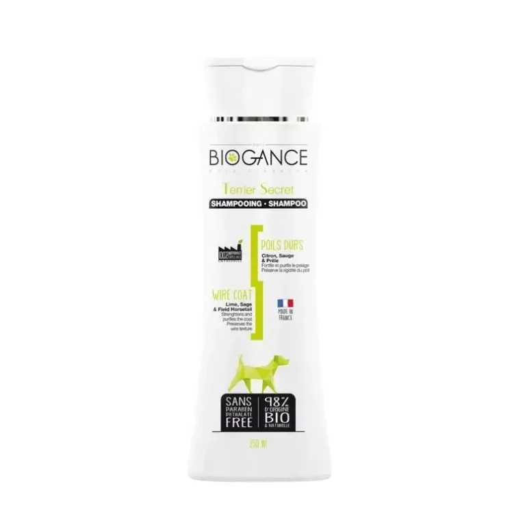 Biogance Terrier Secret Shampoing Chien Poils Durs