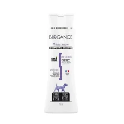 Biogance White Snow Shampoing Chien Poils Blancs