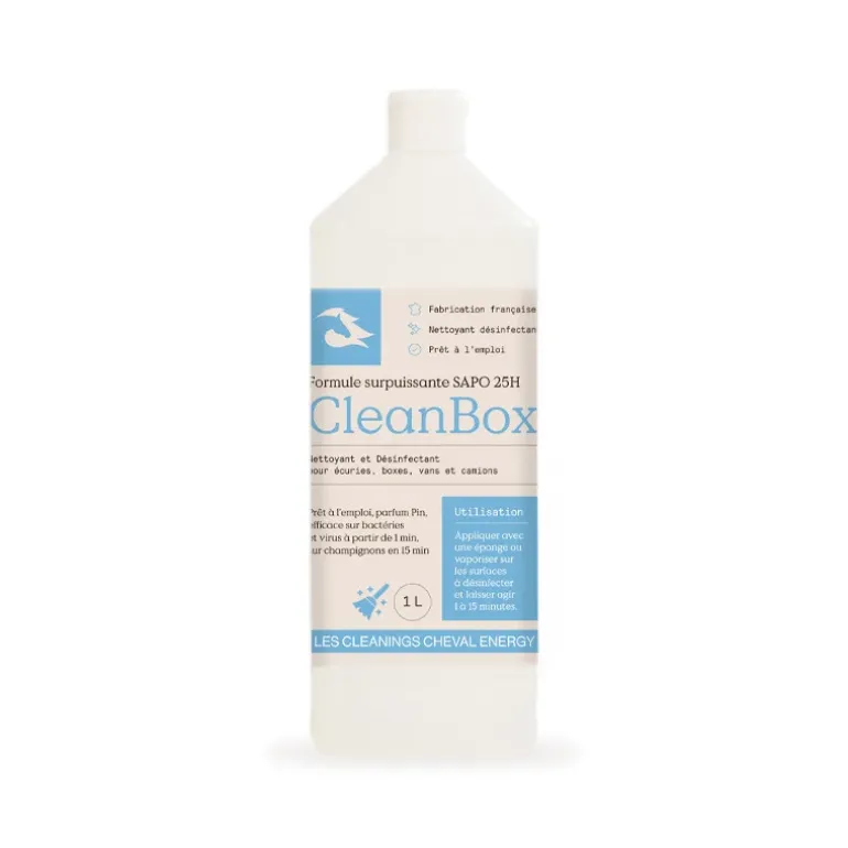 Cheval Energy CleanBox Nettoyant Désinfectant Prêt à l'emploi