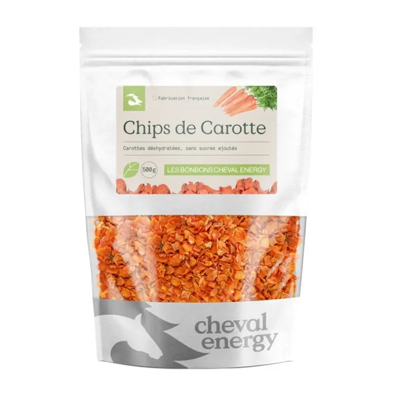 Cheval Energy Friandises Chips de Carotte