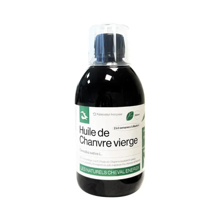 Cheval Energy Huile de Chanvre Vierge