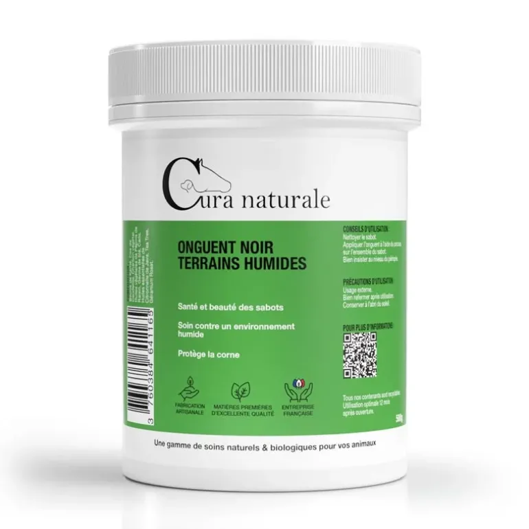 Cura Naturale Onguent Noir Sabots Humides