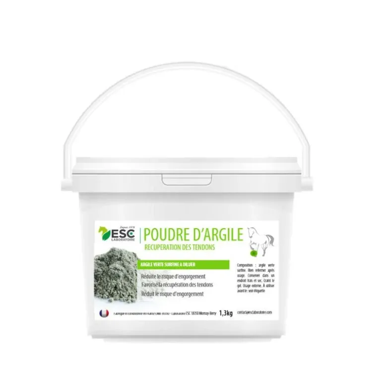 ESC Laboratoire Argile Verte pour membres pour Chevaux