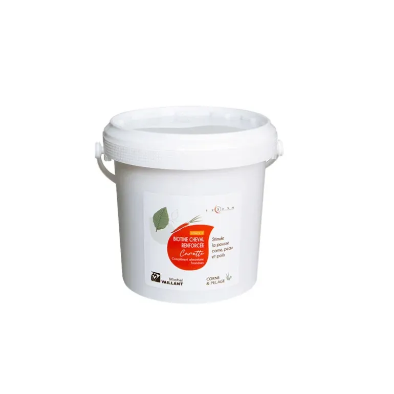 Michel Vaillant Biotine Cheval Easy Dose Renforcée Carotte Force 3