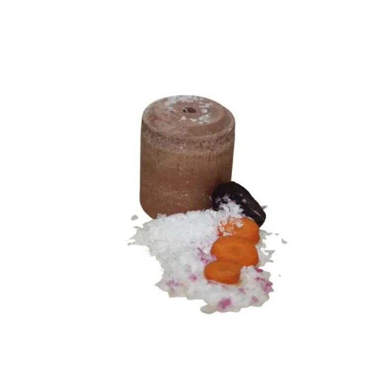 Officinalis Bloc de Sel Lollyroll Carotte/Souci/Blette - Lot de 2