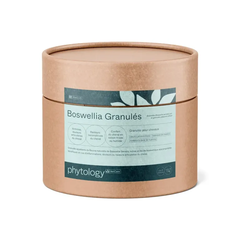 Phytology VetCare Boswellia Granulés Articulations et Respiration Cheval