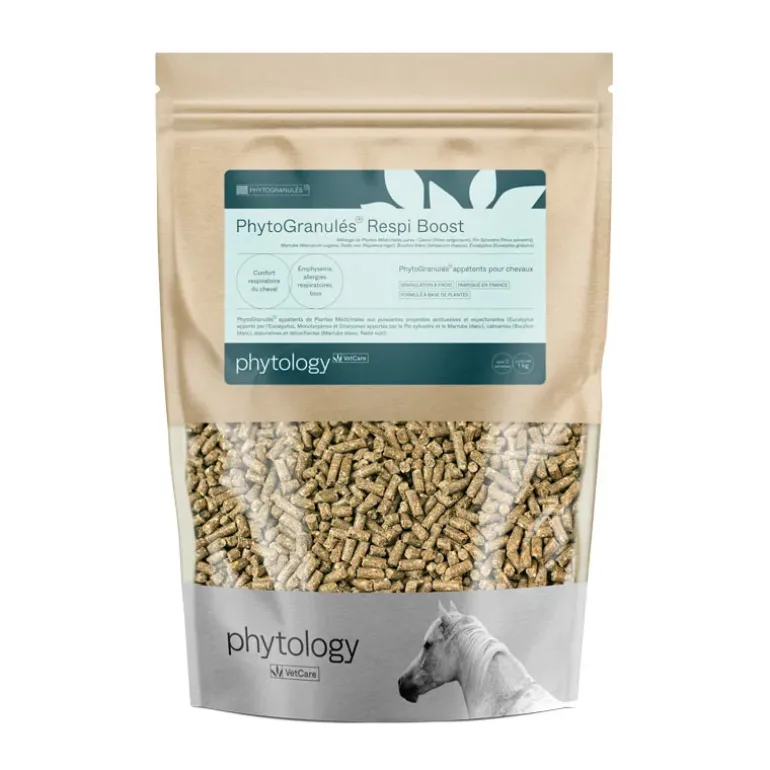 Phytology VetCare Mix Respi Boost Granulés Cheval