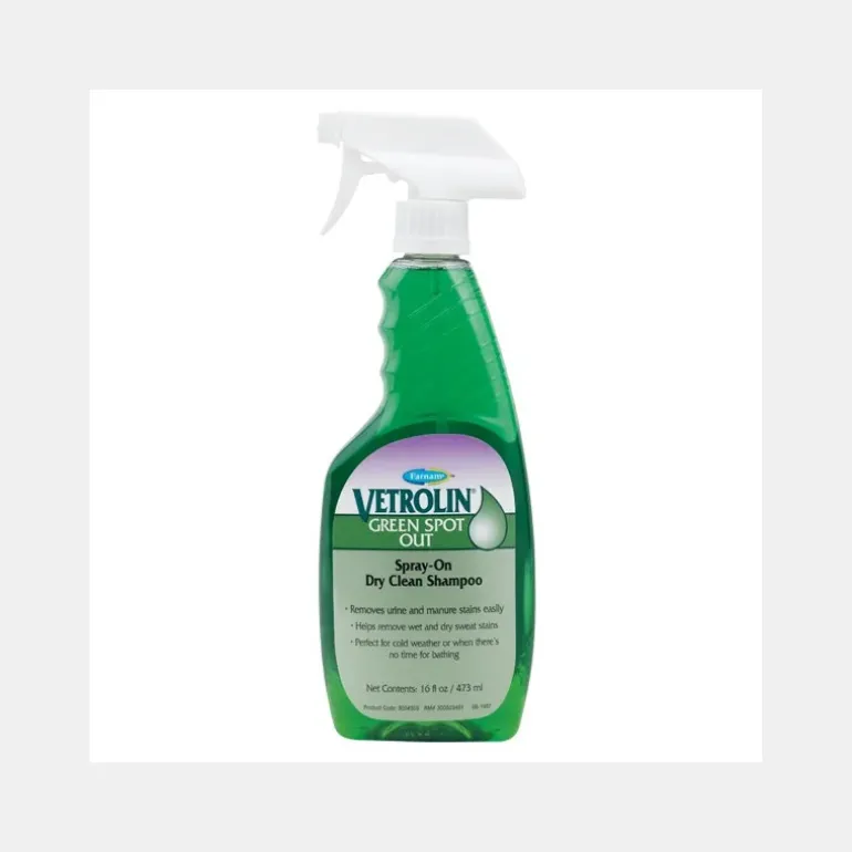 Shampoing Sec Farnam Vetrolin Green Spot Out